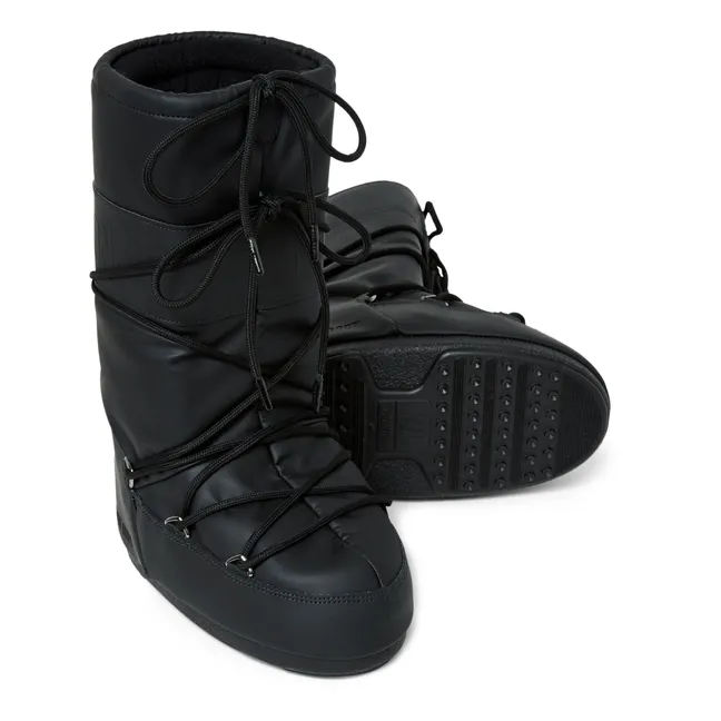 Icon Rubber Moon Boots | Black