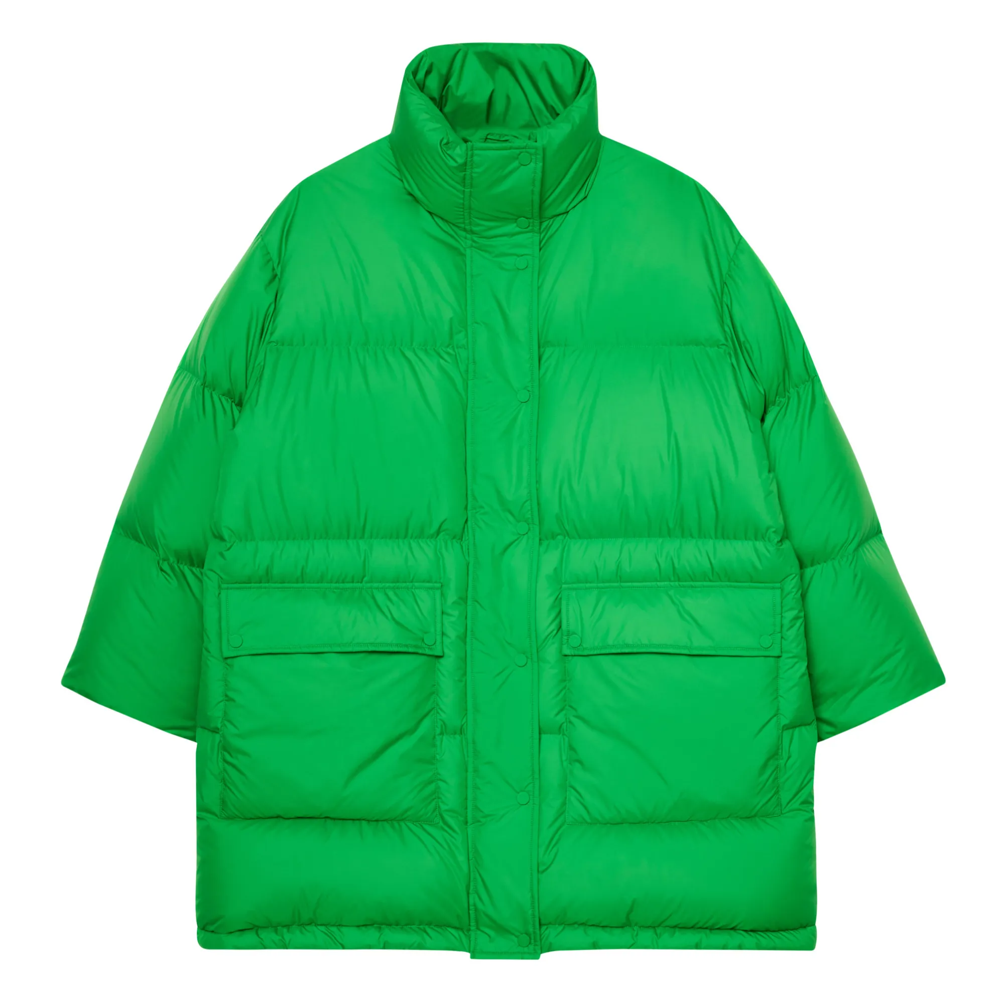 Stand Studio Green Edna Puffer Jacket