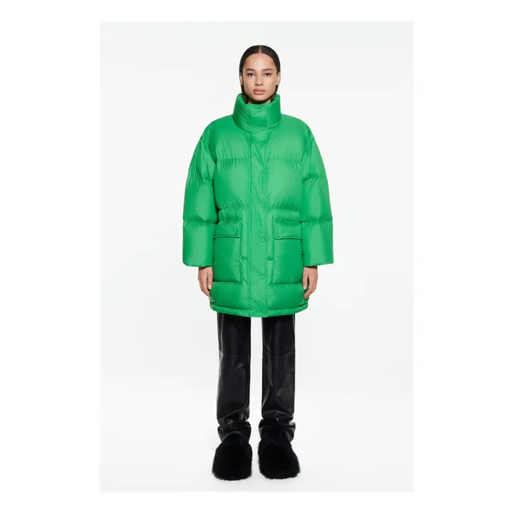 Edna Puffer Jacket | Green- Product image n°1