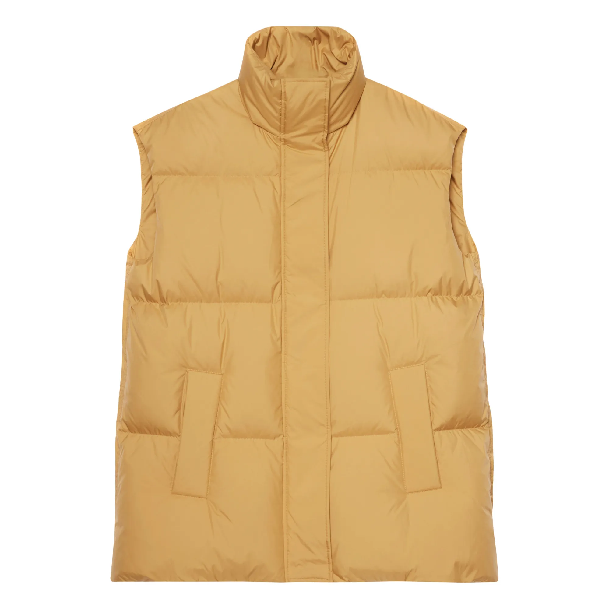 Stand Studio Beige Zola Puffer Vest
