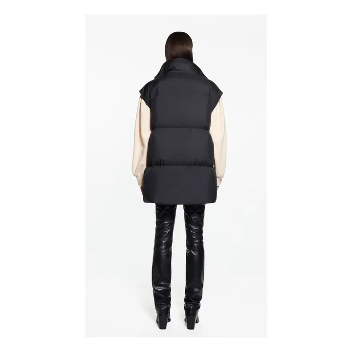 Zola Puffer Vest | Black- Product image n°3
