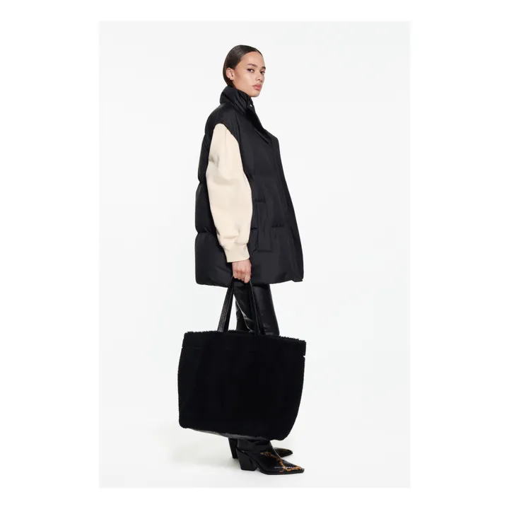 Zola Puffer Vest | Black- Product image n°4