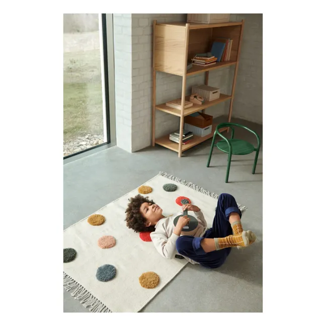 Bent Wool and Cotton Rug