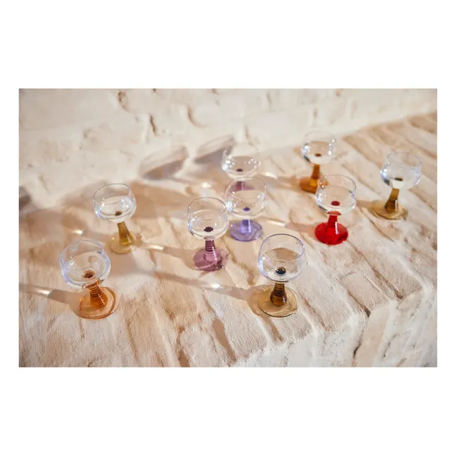 Swirl Glass | Ochre