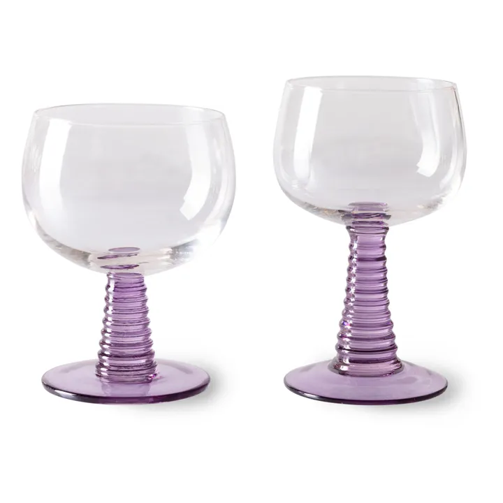 Verre Swirl | Pourpre- Image produit n°4