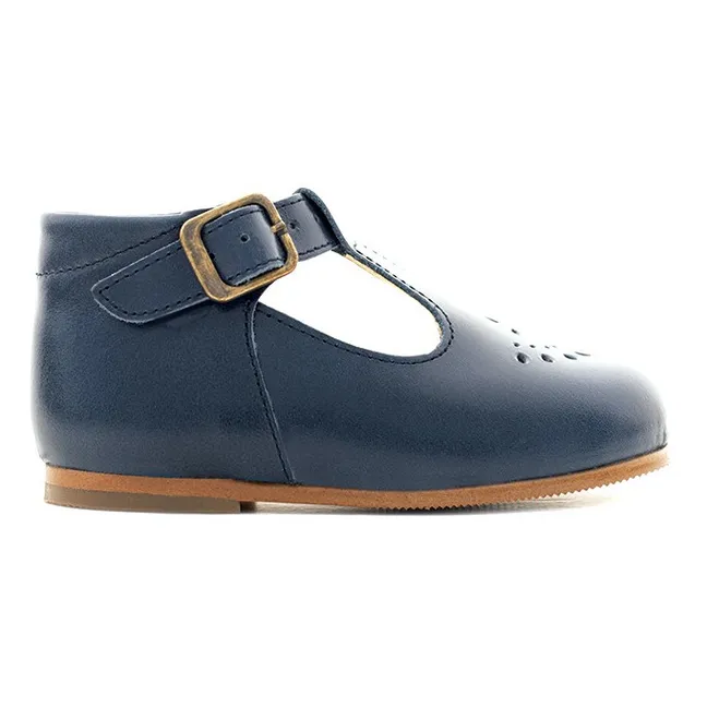 Milton T-Bar Mary Janes | Navy blue