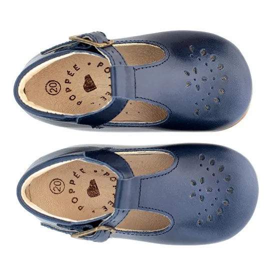 Babies T-Bar Milton | Bleu marine