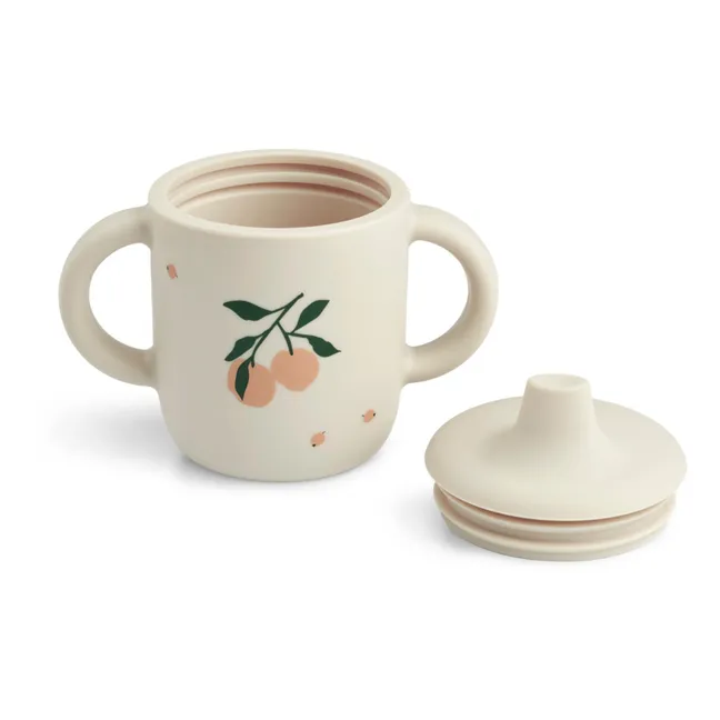 Taza de aprendizaje Neil de silicona | Rosa Melocotón