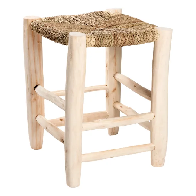 Tabouret en bois - 45 x 35 cm