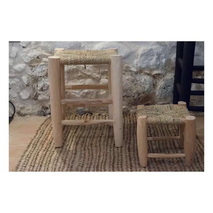 Hocker aus Holz- Produktbild Nr. 6