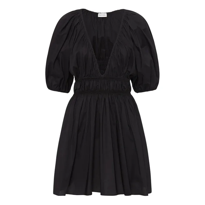 Minivestido Shired Plunge | Negro- Imagen del producto n°1