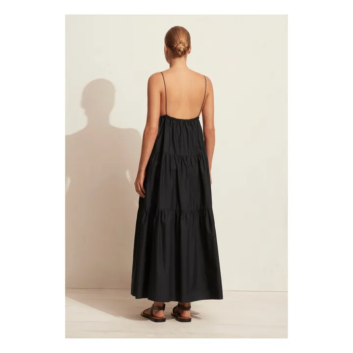 Vestido de triángulos | Negro- Imagen del producto n°3