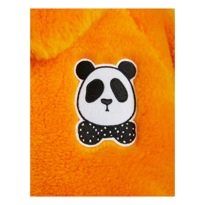 Pullover Felloptik aus recyceltem Polyester | Orange- Produktbild Nr. 2