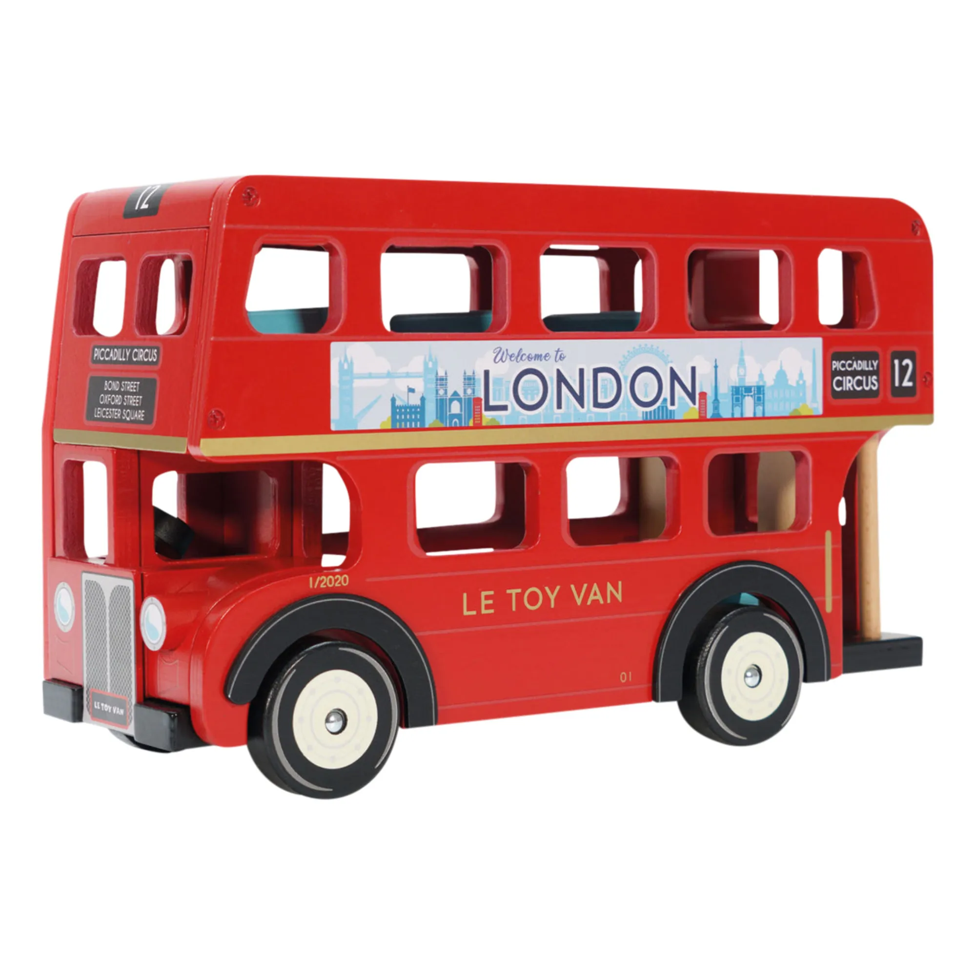 Le Toy Van Red London Bus