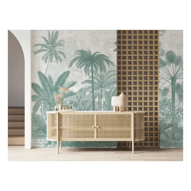 Palm Tree Wallpaper Pack 1 - Set of 3 Panels | Green