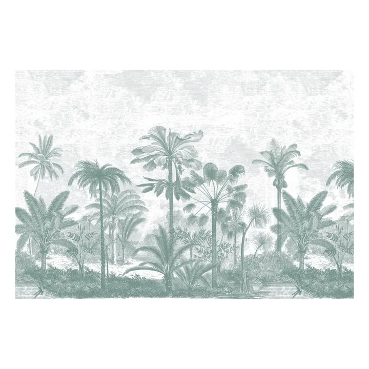 Palm Tree Wallpaper Pack 1 - Set of 3 Panels | Green- Product image n°1