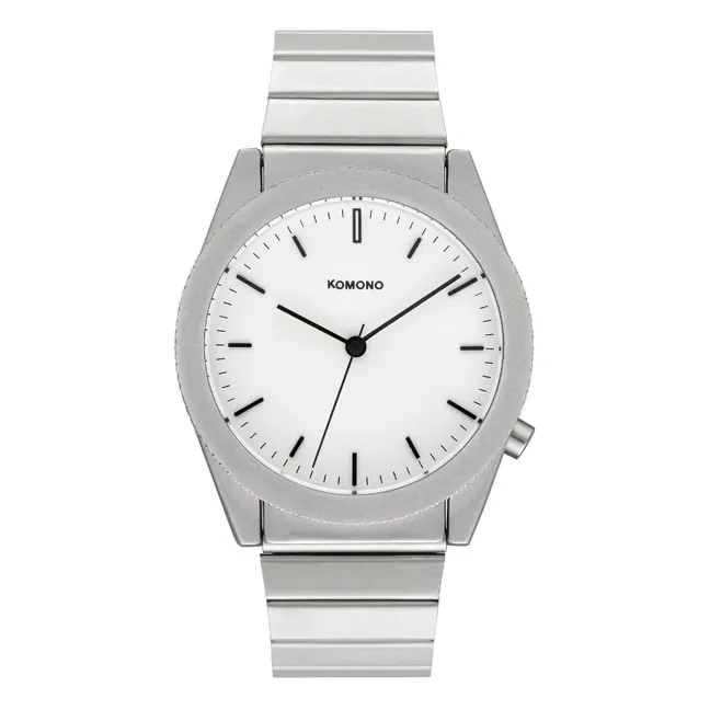 Uhr Ray Solid | Silber