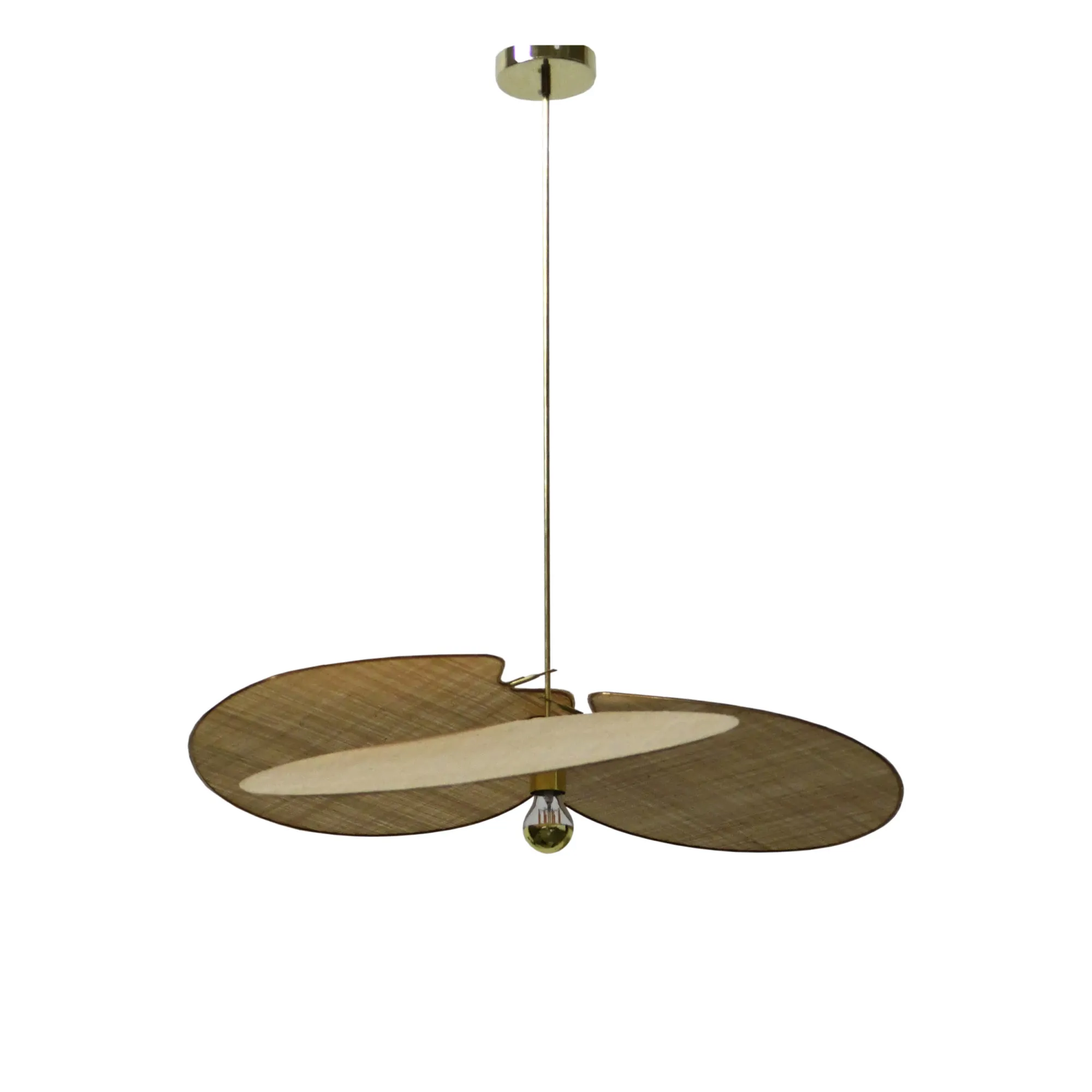 Raffia Pansy Pendant Lamp | Raphia- Product image n°1