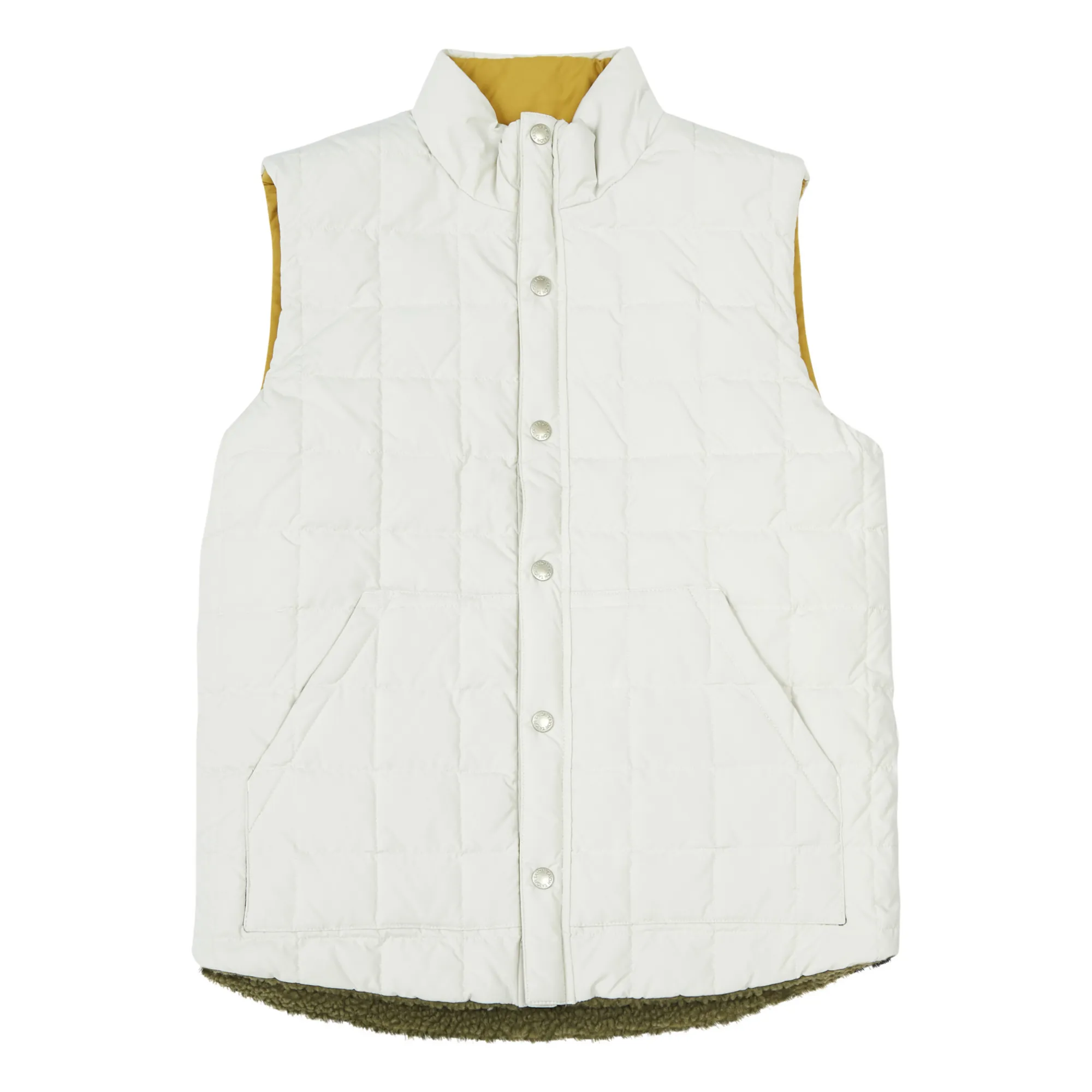 Taion Olive Green Mountain Reversible Vest