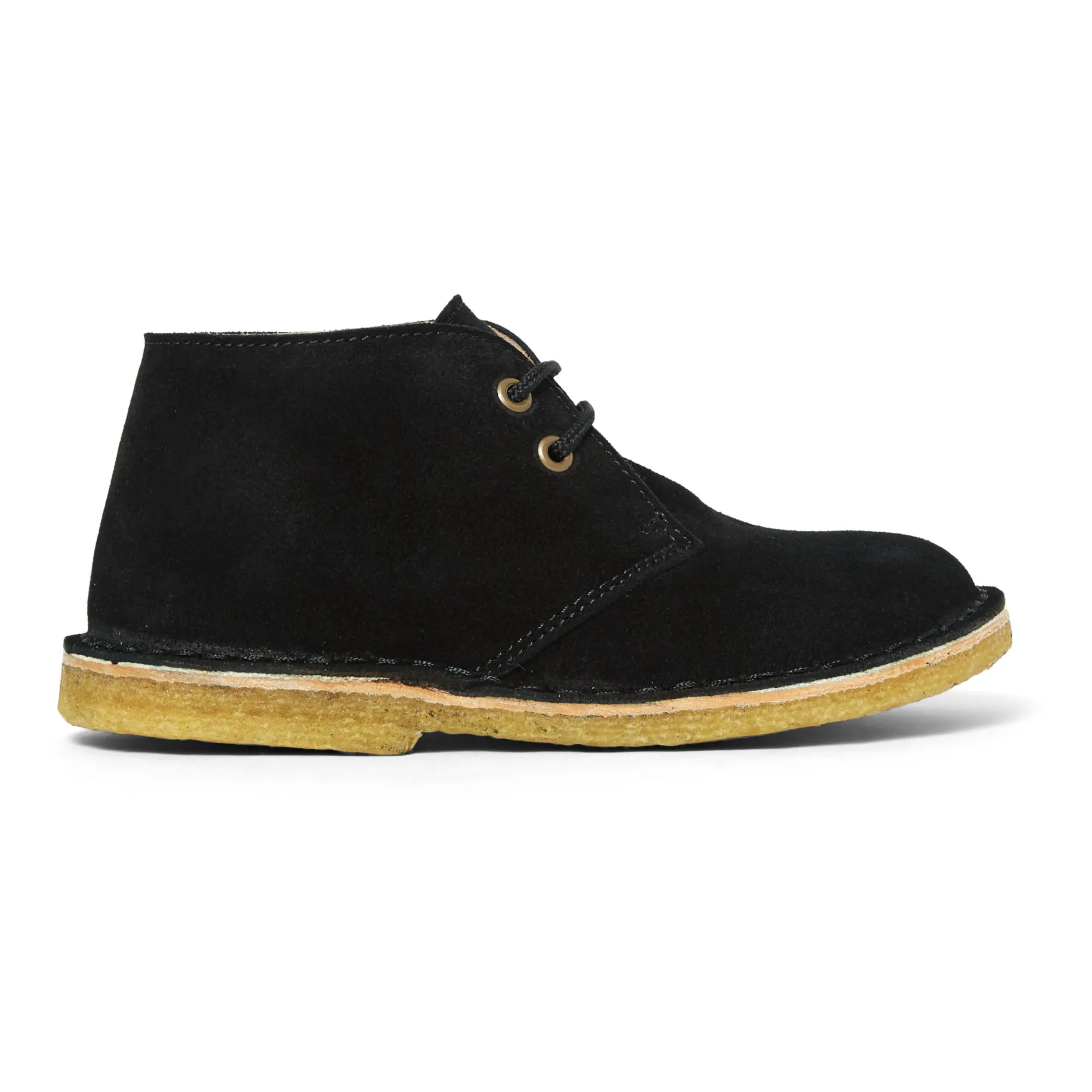 Pèpè Black Nubuck Desert Boots