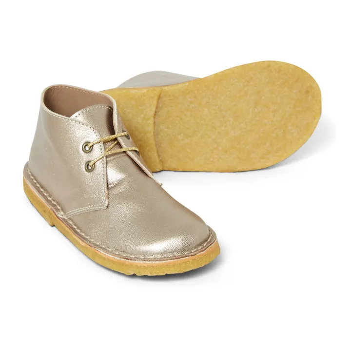 Stival Desert Boots, in pelle | Dorato- Immagine del prodotto n°1