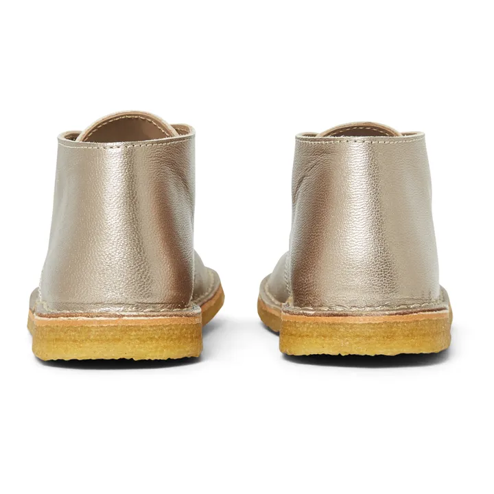 Stival Desert Boots, in pelle | Dorato- Immagine del prodotto n°2