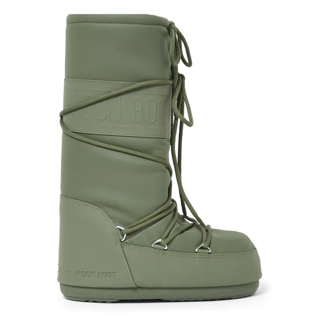 Icon Rubber Moon Boots | Khaki