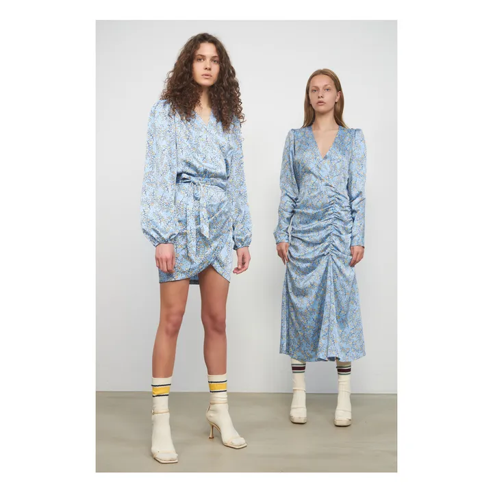 Adona Dress | Blue- Product image n°3