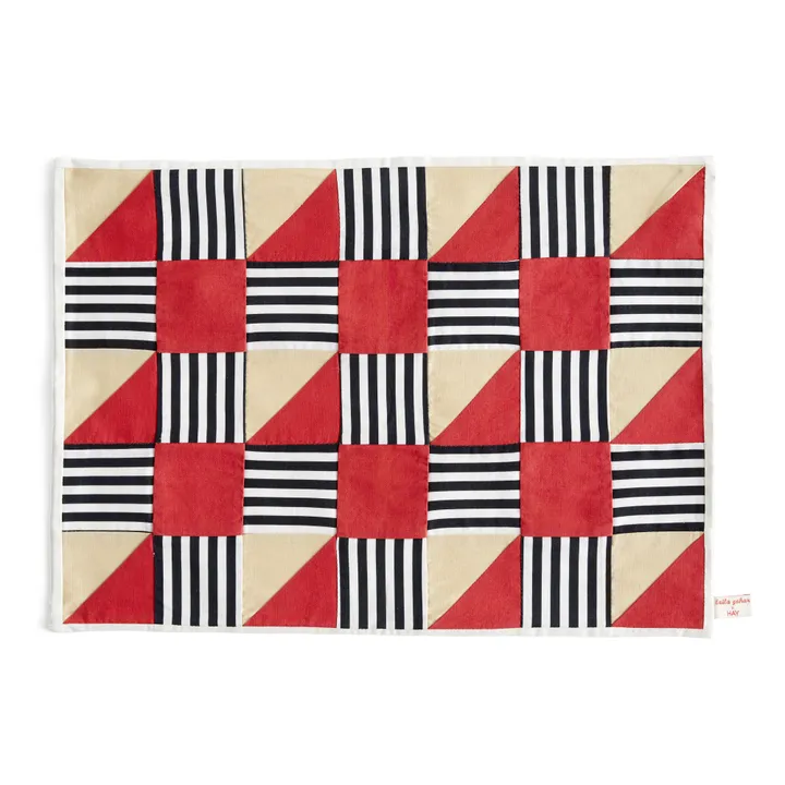 Mantel individual Sobremesa | Rojo- Imagen del producto n°0