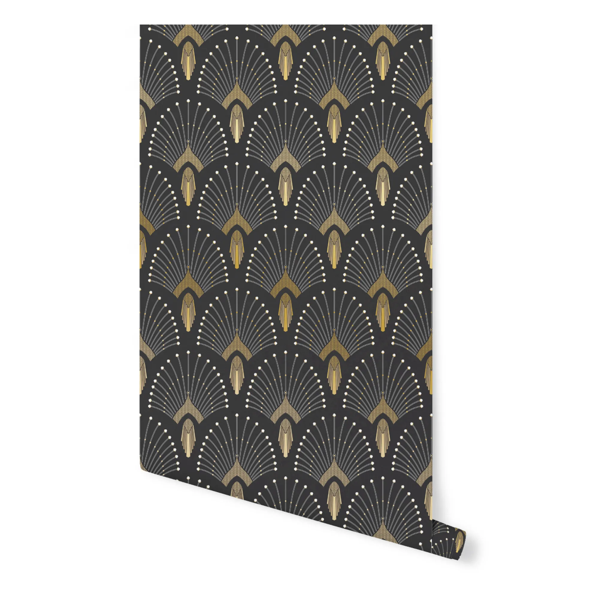 Papier-peint 1925 | Gris anthracite- Image produit n°1
