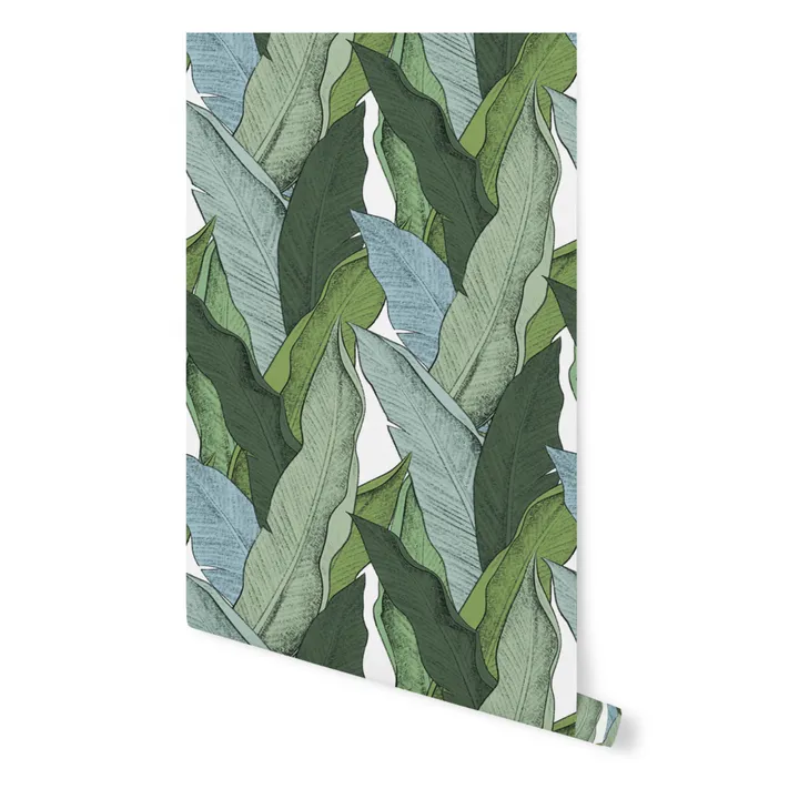 Papier-peint Leaf rouleau - 10 ml | Vert- Image produit n°1