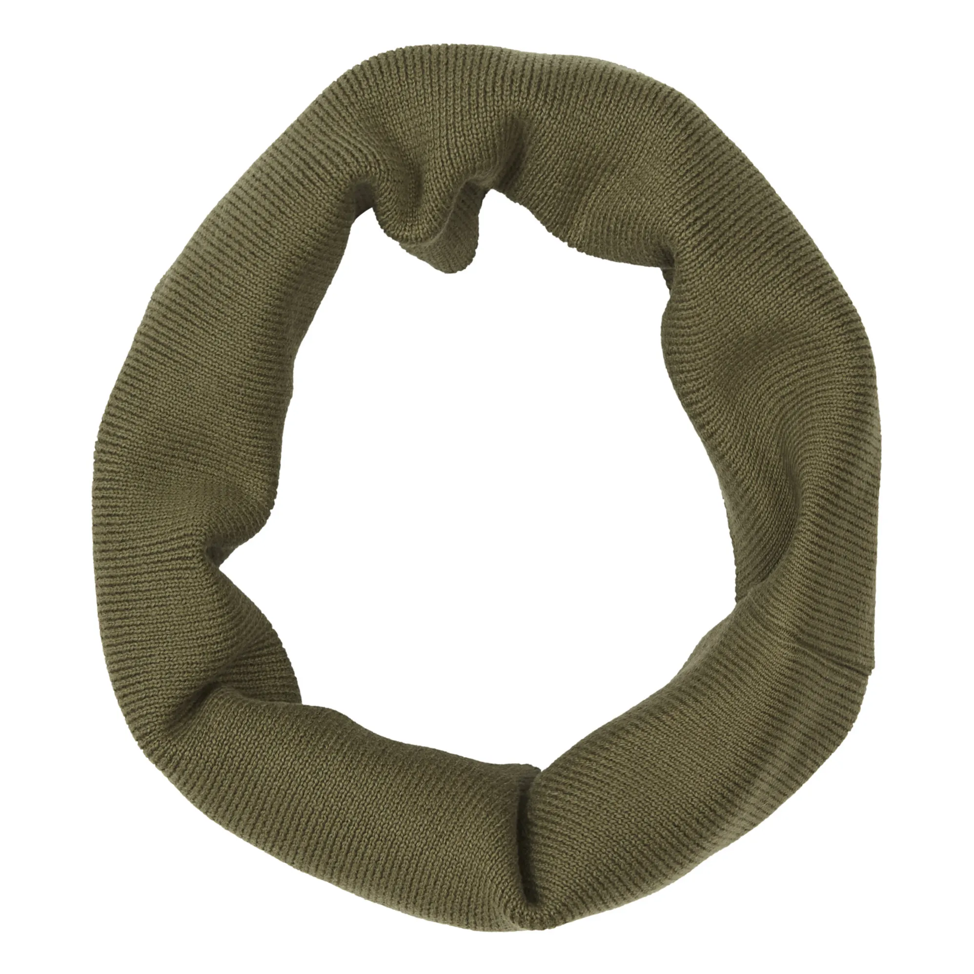 The Simple Folk Unisex Khaki Knit Scarf