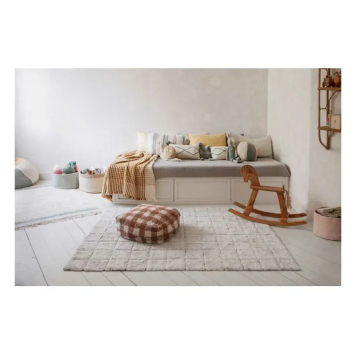 Pouf Vichy | Toffee- Image produit n°3