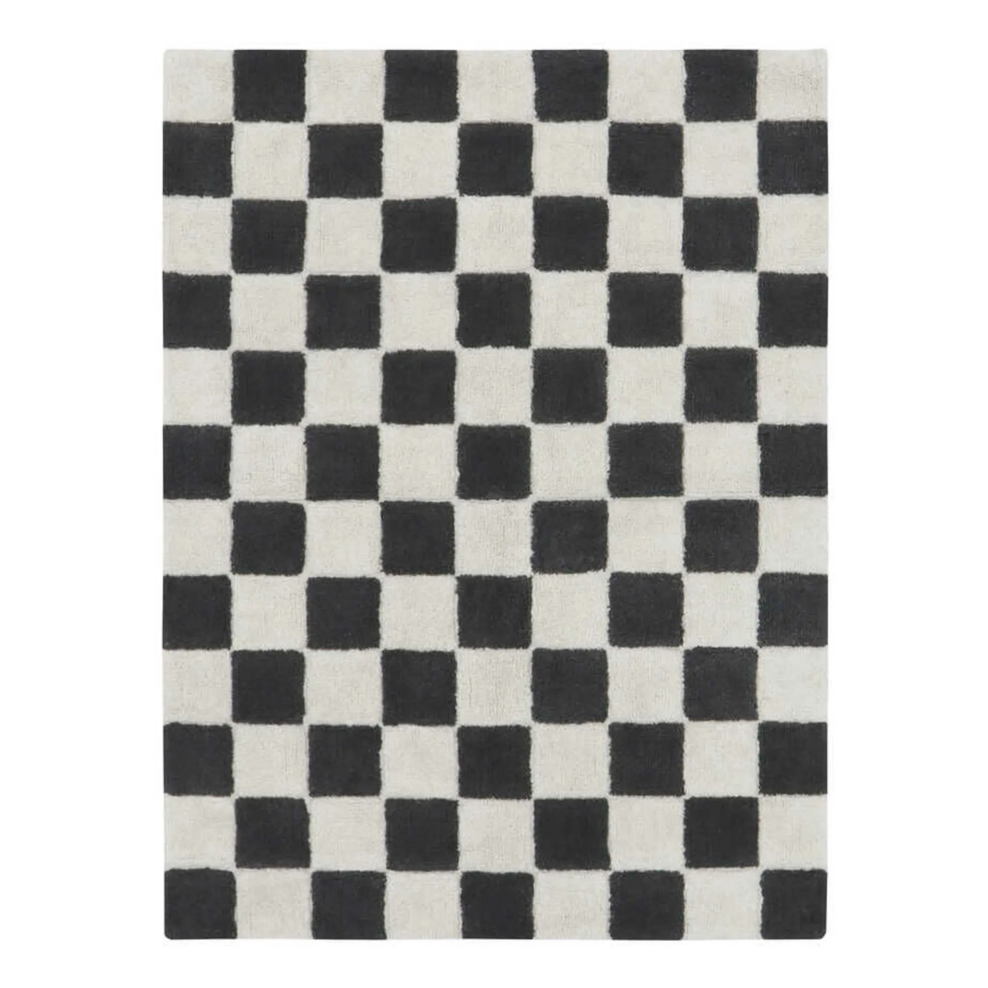 Lorena Canals Dark Grey Tile Rug