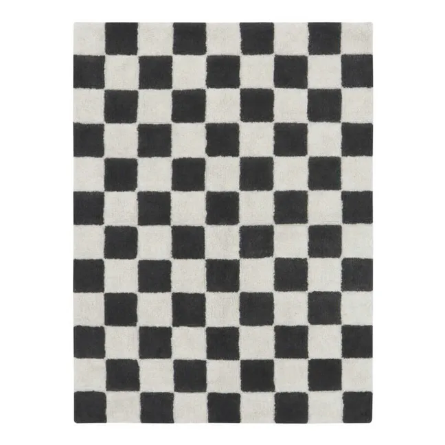 Teppich Tiles | Dunkelgrau