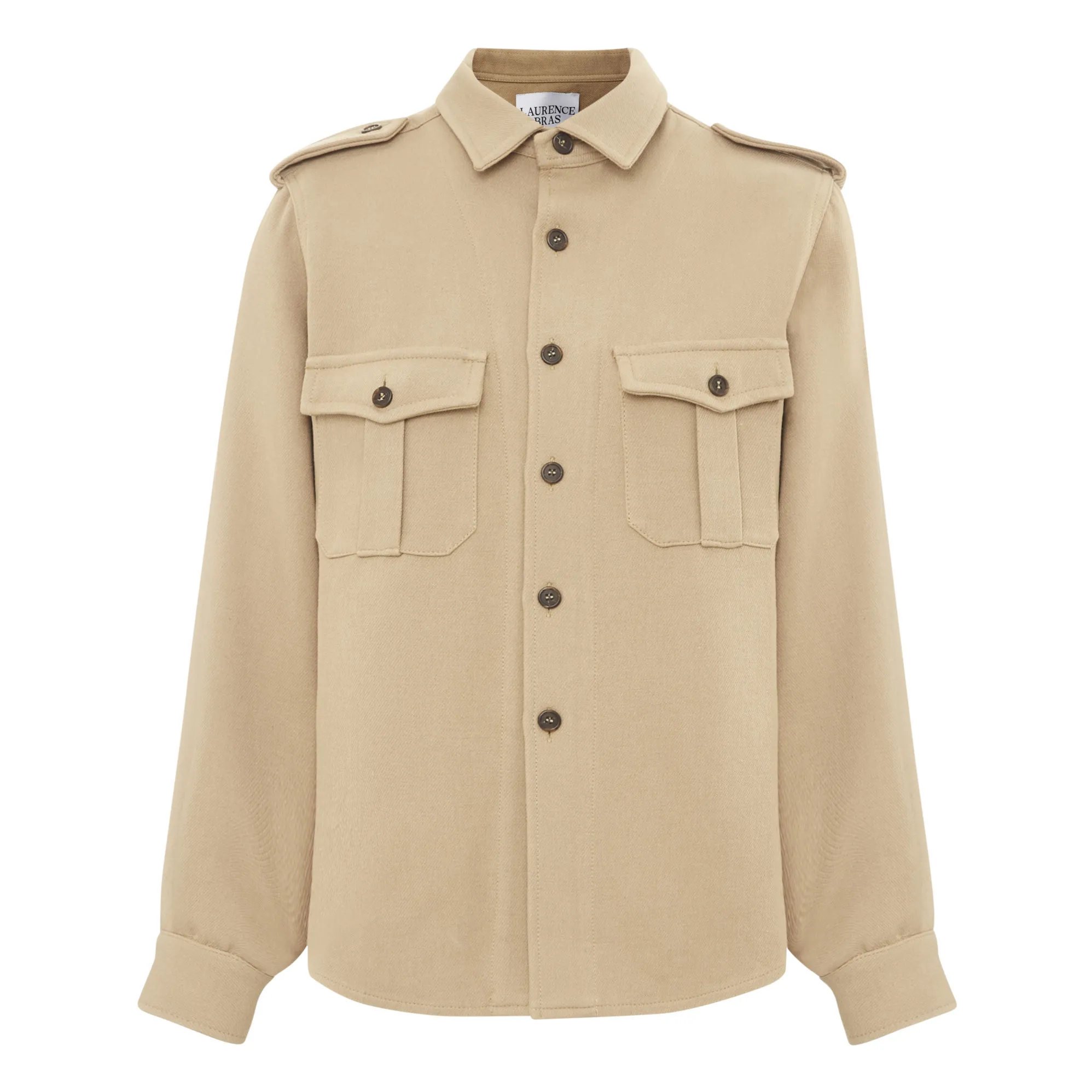 Laurence Bras Beige Caporal Overshirt