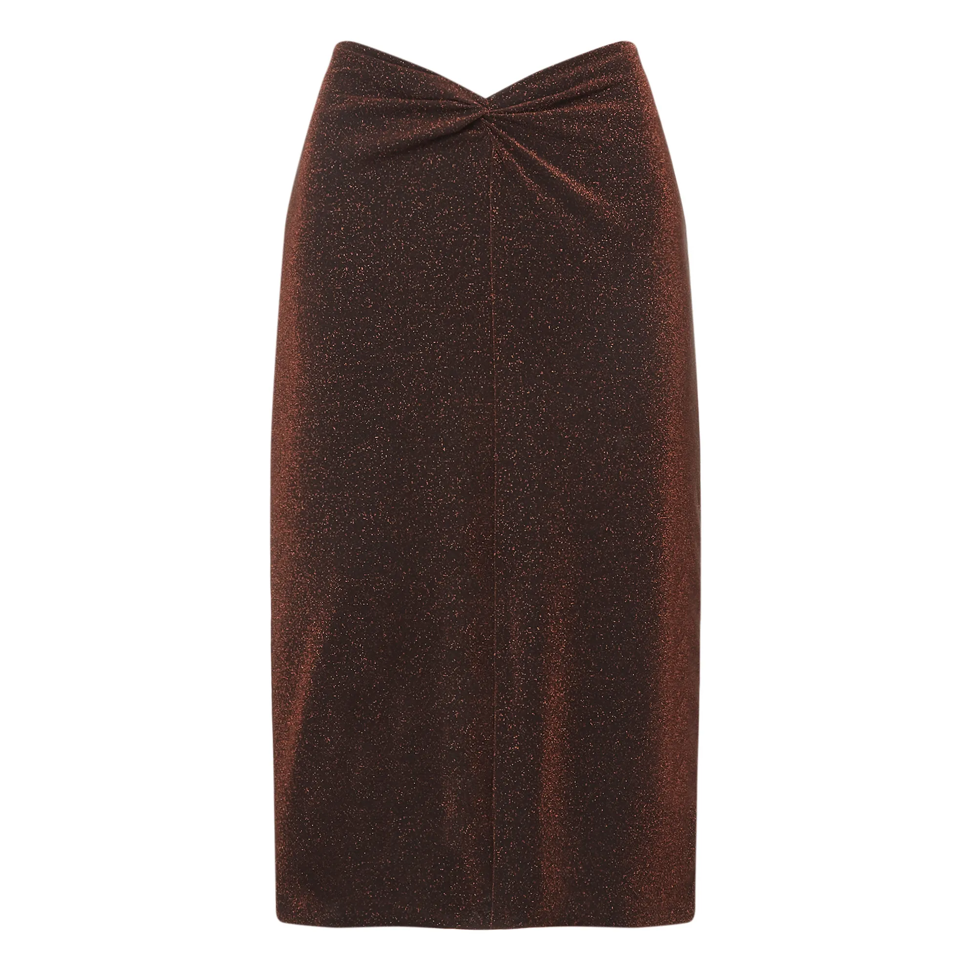 Alma Deia Brown Glitter Skirt
