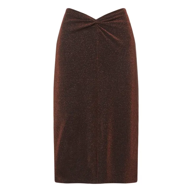 Jupe Glitters | Marron