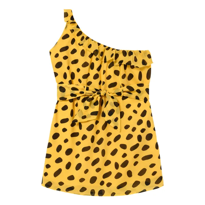Vestido asimétrico | Amarillo- Imagen del producto n°0