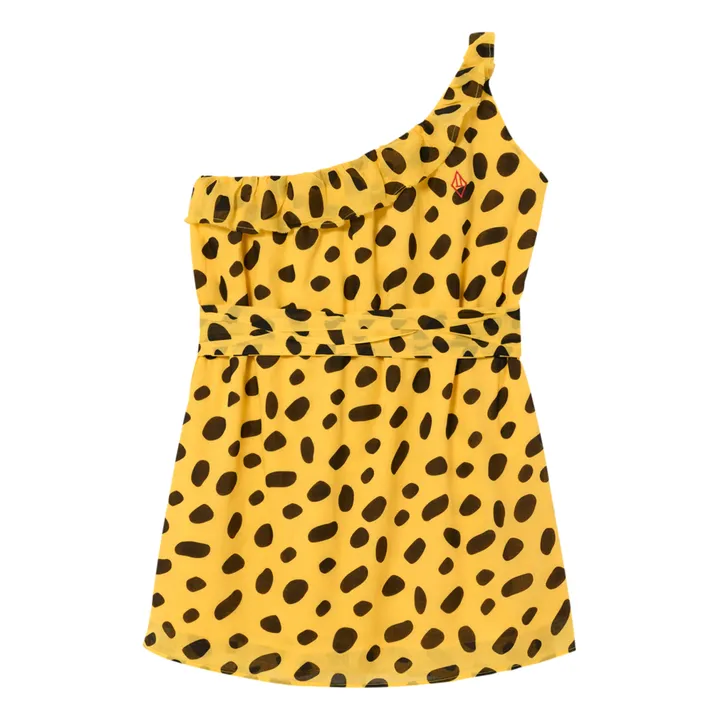 Vestido asimétrico | Amarillo- Imagen del producto n°3