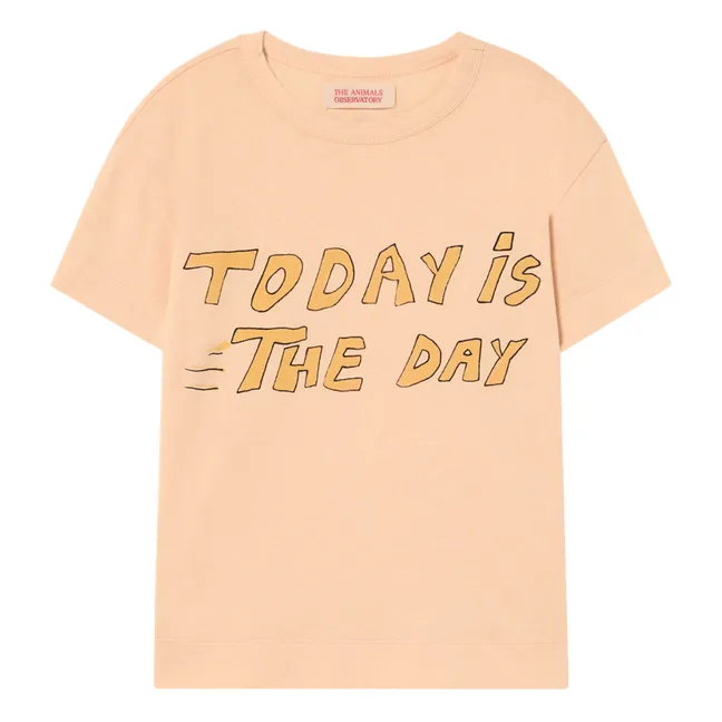 kurzärmeliges T-Shirt Today | Apricot