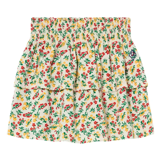 Flower Skirt | Ecru