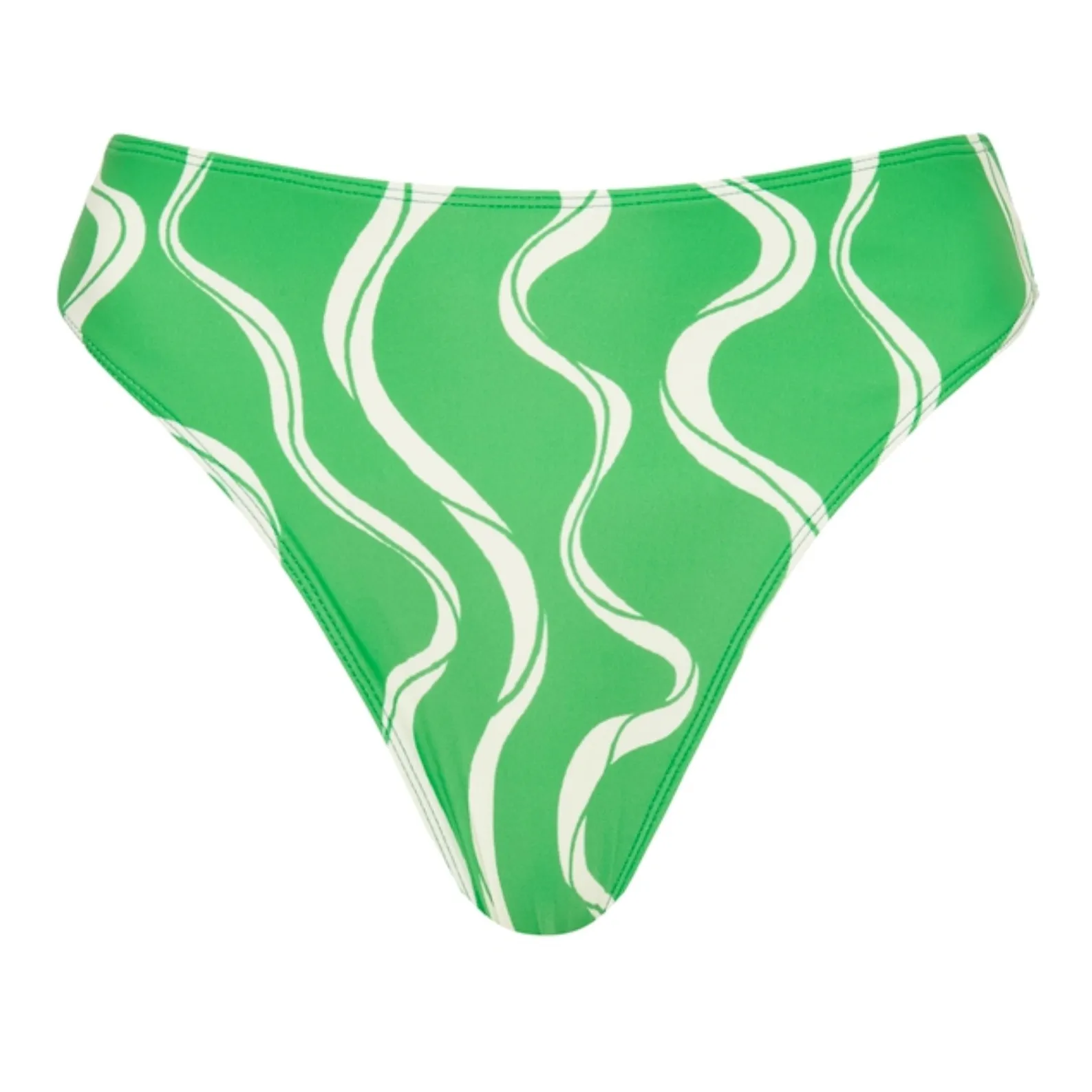 Faithfull The Brand Green Dylla Bikini Bottoms