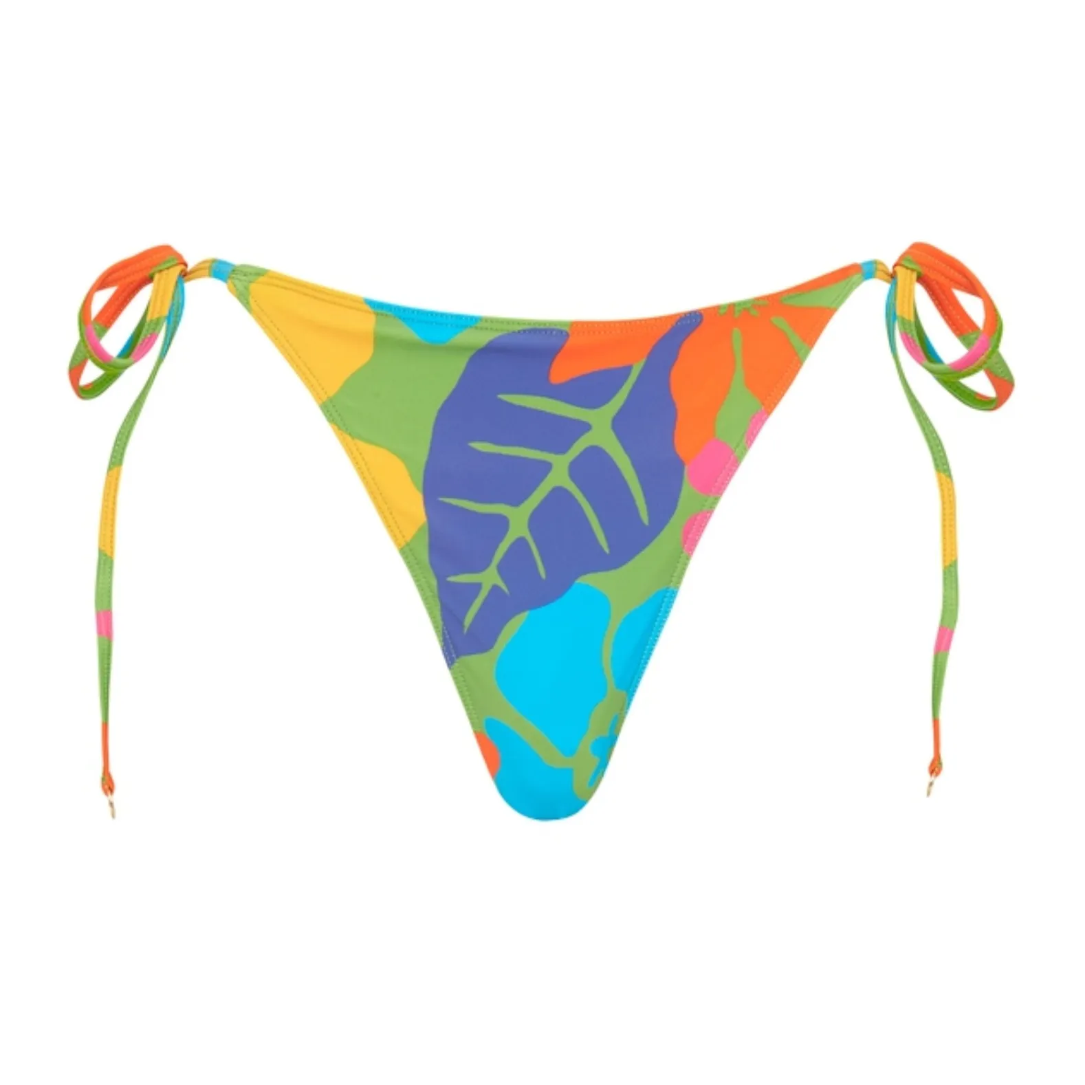 Faithfull The Brand Yellow Leo Bikini Bottoms