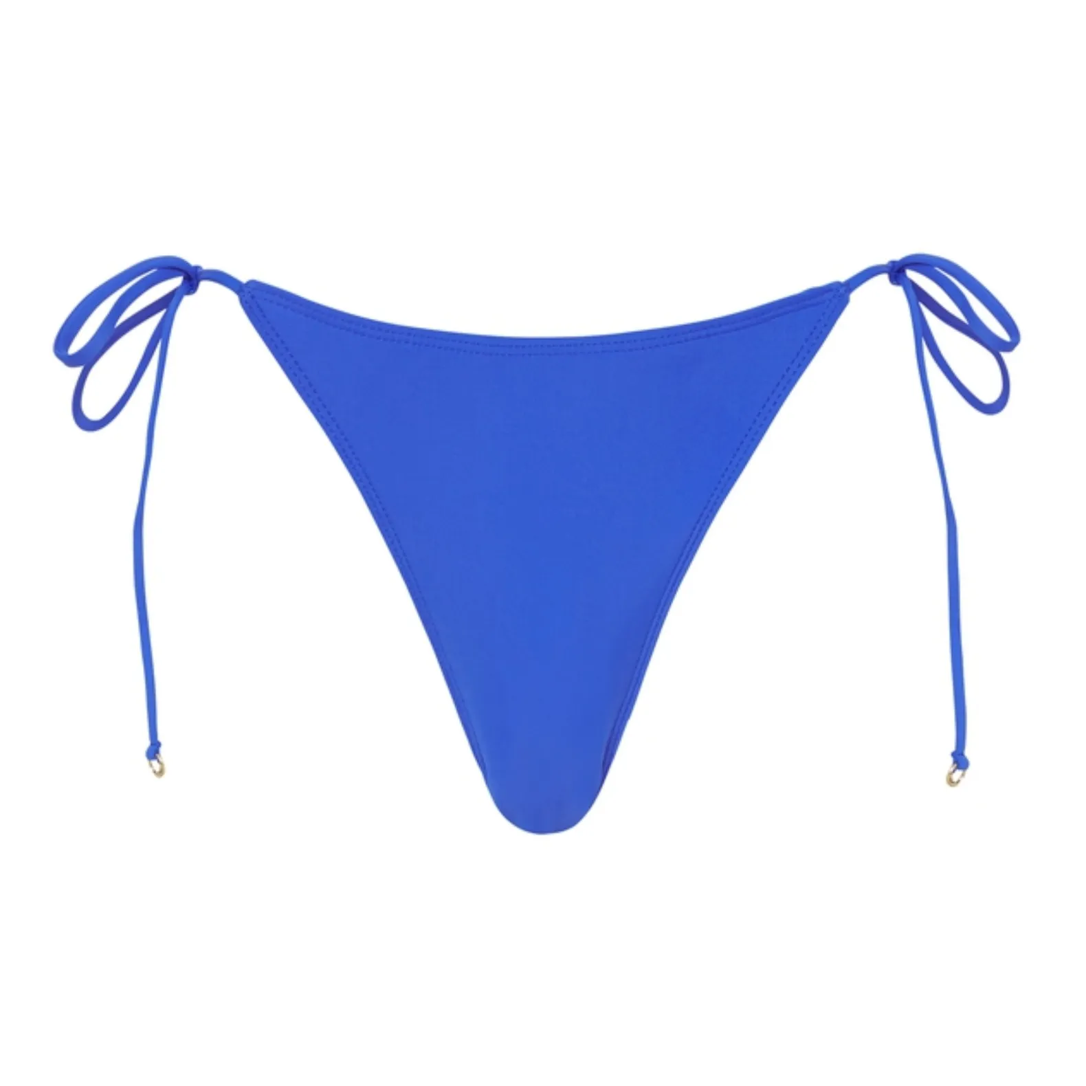 Faithfull The Brand Blue Andrea Bikini Bottoms