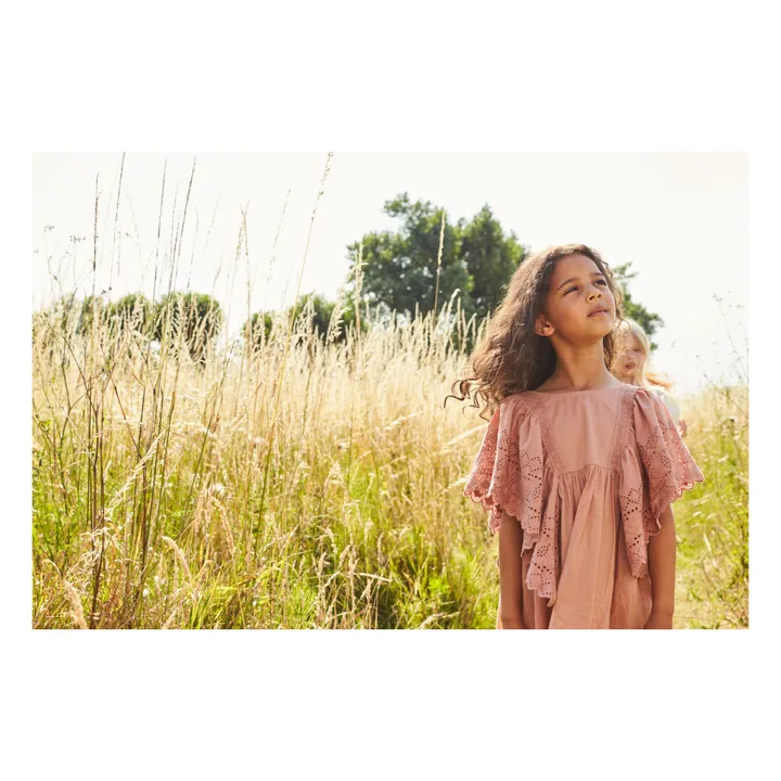 Hibiscus Nightgown | Dusty Pink- Product image n°1