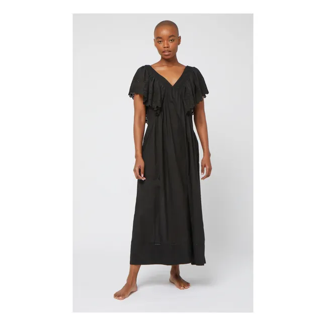 Camelia Nightgown - Women’s Collection  | Black