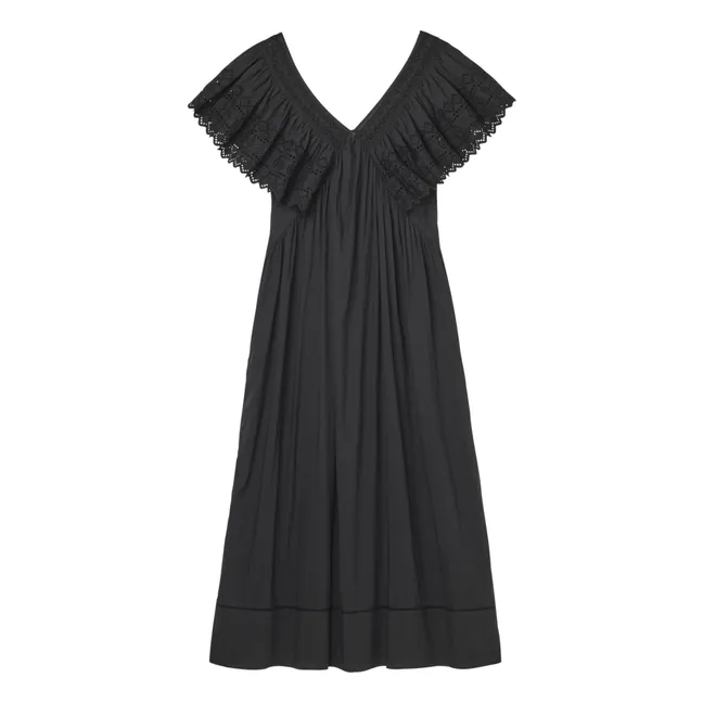 Camelia Nightgown - Women’s Collection  | Black