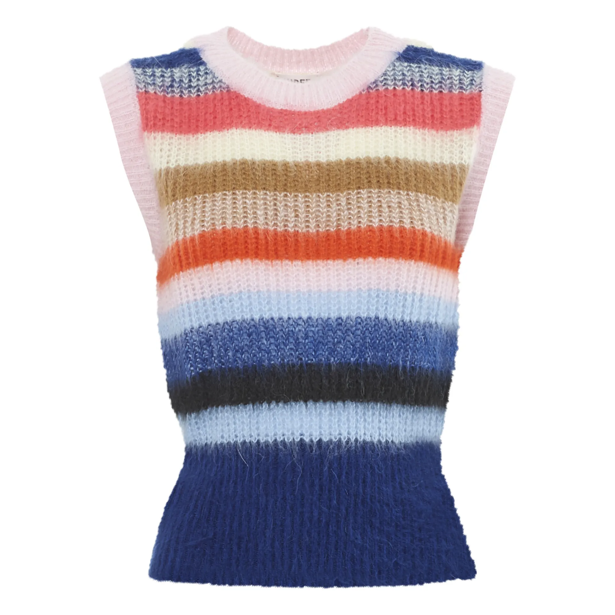 Indee Royal Blue Manille Mohair Vest