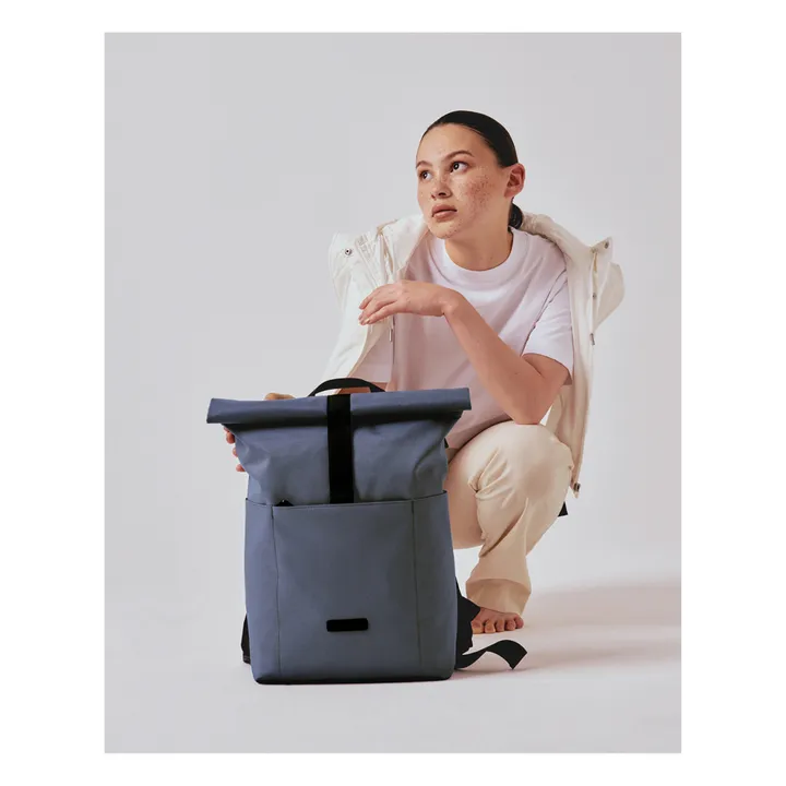 Jasper Steel Backpack - Medium | Blue- Product image n°4